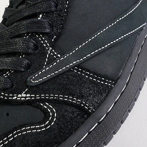 NIKE ナイキ ×Travis Scott Air Jordan 1 Low OG Black Phantom DM7866-001 スニーカー 黒 Size 【26.5cm】 【新古品・未使用品】 20807385