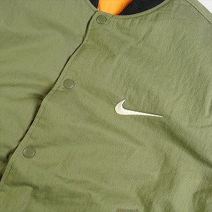 STUSSY ステューシー ×NIKE 23AW REVERSIBLE VARSITY JACKET MEDIUM OLIVE ジャケット オリーブ Size 【L】 【新古品・未使用品】 20807389