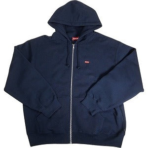 SUPREME シュプリーム 24AW Small Box Zip Up Hooded Sweatshirt Navy ジップパーカー 紺 Size 【L】 【新古品・未使用品】 20807432