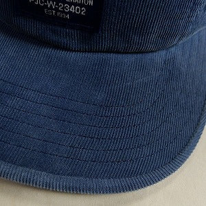 SUPREME シュプリーム 24AW Corduroy Pocket Camp Cap Blue キャンプキャップ 青 Size 【フリー】 【新古品・未使用品】 20807482