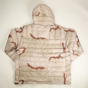 SUPREME シュプリーム 24AW Micro Down Half Zip Hooded Pullover Desert Camo ハーフジップダウンパーカー ベージュ Size 【M】 【新古品・未使用品】 20807569