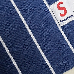 SUPREME シュプリーム 24AW Stripe Raglan L/S Top Navy ロンT 紺 Size 【L】 【新古品・未使用品】 20807577