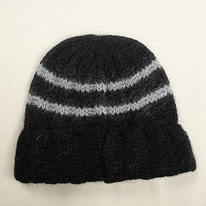 SUPREME シュプリーム 24AW Brushed Stripe Beanie Black ビーニー 黒 Size 【フリー】 【新古品・未使用品】 20807590