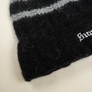 SUPREME シュプリーム 24AW Brushed Stripe Beanie Black ビーニー 黒 Size 【フリー】 【新古品・未使用品】 20807590