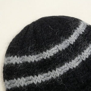 SUPREME シュプリーム 24AW Brushed Stripe Beanie Black ビーニー 黒 Size 【フリー】 【新古品・未使用品】 20807590