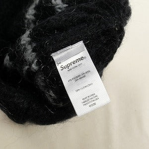 SUPREME シュプリーム 24AW Brushed Stripe Beanie Black ビーニー 黒 Size 【フリー】 【新古品・未使用品】 20807590