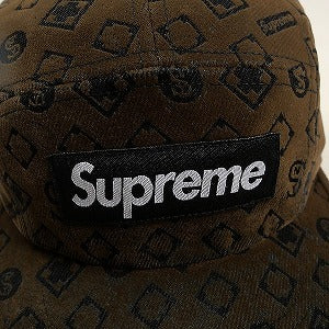 SUPREME シュプリーム 24AW Flocked Denim Camp Cap Black キャンプキャップ 黒 Size 【フリー】 【新古品・未使用品】 20807596