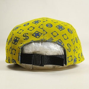 SUPREME シュプリーム 24AW Flocked Denim Camp Cap Yellow キャンプキャップ 黄 Size 【フリー】 【新古品・未使用品】 20807597