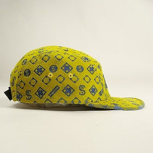 SUPREME シュプリーム 24AW Flocked Denim Camp Cap Yellow キャンプキャップ 黄 Size 【フリー】 【新古品・未使用品】 20807597