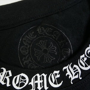 CHROME HEARTS クロム・ハーツ NECK LOGO LS POCKET TEE BLACK ロンT 黒 Size 【XL】 【新古品・未使用品】 20807598