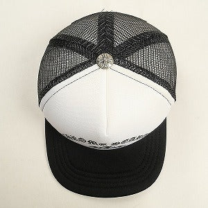 CHROME HEARTS クロム・ハーツ KING TACO TRUCKER CAP 3 CROSSES BLACK メッシュキャップ 黒白 Size 【フリー】 【新古品・未使用品】 20807600