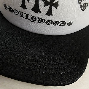 CHROME HEARTS クロム・ハーツ KING TACO TRUCKER CAP 3 CROSSES BLACK メッシュキャップ 黒白 Size 【フリー】 【新古品・未使用品】 20807600