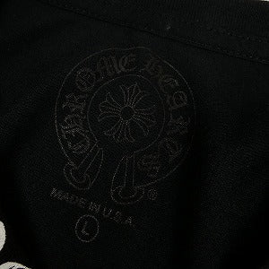 CHROME HEARTS クロム・ハーツ NECK LOGO POCKET S/S T-SHIRT BLACK/WHITE Tシャツ 黒 Size 【L】 【新古品・未使用品】 20807601