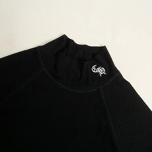 CHROME HEARTS クロム・ハーツ BAD SEED SS MOCK NECK SHIRT BLACK トップス 黒 Size 【レディースS】 【新古品・未使用品】 20807608