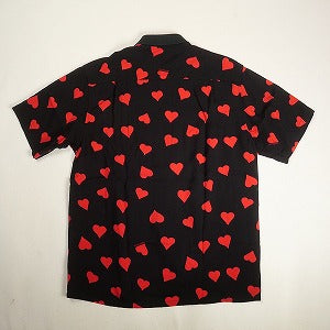 SUPREME シュプリーム 17SS Hearts Rayon Shirt Black 半袖シャツ 黒 Size 【S】 【中古品-良い】 20807619