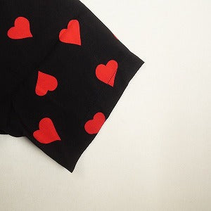 SUPREME シュプリーム 17SS Hearts Rayon Shirt Black 半袖シャツ 黒 Size 【S】 【中古品-良い】 20807619