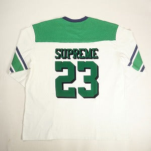 SUPREME シュプリーム 23AW Bumblebee L/S Football Top White ロンT 白 Size 【XL】 【新古品・未使用品】 20807621