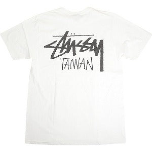 STUSSY ステューシー 24AW STOCK TAIWAN TEE WHITE 台湾限定Tシャツ 白 Size 【M】 【新古品・未使用品】 20807622