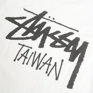 STUSSY ステューシー 24AW STOCK TAIWAN TEE WHITE 台湾限定Tシャツ 白 Size 【M】 【新古品・未使用品】 20807622