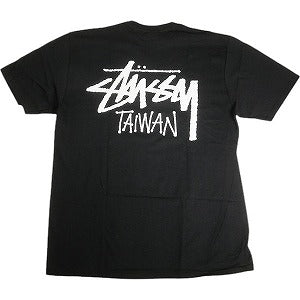 STUSSY ステューシー 24AW STOCK TAIWAN TEE BLACK 台湾限定Tシャツ 黒 Size 【L】 【新古品・未使用品】 20807628