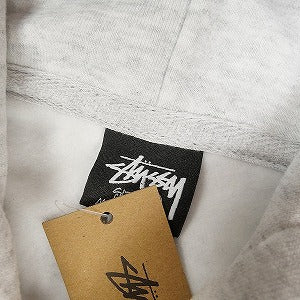 STUSSY ステューシー 24AW STOCK TAIWAN ZIP HOOD ASH HEATHER 台湾限定ジップパーカー 薄灰 Size 【L】 【新古品・未使用品】 20807634