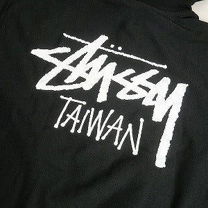 STUSSY ステューシー 24AW STOCK TAIWAN ZIP HOOD BLACK 台湾限定ジップパーカー 黒 Size 【XL】 【新古品・未使用品】 20807636