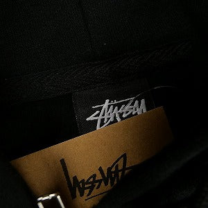 STUSSY ステューシー 24AW STOCK TAIWAN ZIP HOOD BLACK 台湾限定ジップパーカー 黒 Size 【XL】 【新古品・未使用品】 20807636