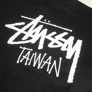 STUSSY ステューシー 24AW STOCK TAIWAN LS TEE BLACK 台湾限定ロンT 黒 Size 【L】 【新古品・未使用品】 20807643