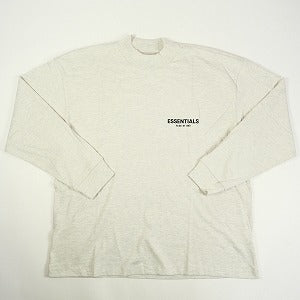 Fear of God フィアーオブゴッド ESSENTIALS Core Collection Long Sleeve T-shirt Light Oatmeal ロンT 薄灰 Size 【XS】 【新古品・未使用品】 20807661