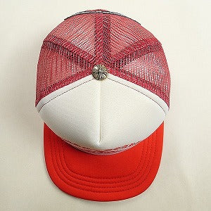 CHROME HEARTS クロム・ハーツ KING TACO TRUCKER CAP 3 CROSSES RED トラッカーキャップ 赤 Size 【フリー】 【新古品・未使用品】 20807696