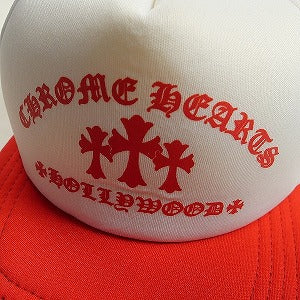 CHROME HEARTS クロム・ハーツ KING TACO TRUCKER CAP 3 CROSSES RED トラッカーキャップ 赤 Size 【フリー】 【新古品・未使用品】 20807696