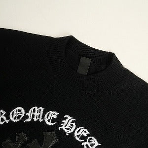 CHROME HEARTS クロム・ハーツ CSHMR SUPERTOUCH CREW SWEATER BLACK カシミアセーター 黒 Size 【L】 【新古品・未使用品】 20807708