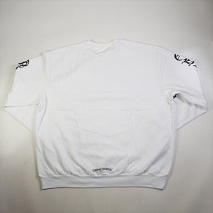 CHROME HEARTS クロム・ハーツ NECK LOGO CREW SWEAT WHITE クルーネックスウェット 白 Size 【XL】 【新古品・未使用品】 20807722