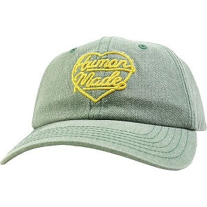 HUMAN MADE ヒューマンメイド 24SS 6 PANEL CAP #1 GREEN HM27GD011 ハートロゴキャップ 緑 Size 【フリー】 【新古品・未使用品】 20807796