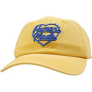 HUMAN MADE ヒューマンメイド 24SS 6 PANEL CAP #1 YELLOW HM27GD011 ハートロゴキャップ 黄 Size 【フリー】 【新古品・未使用品】 20807798