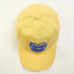 HUMAN MADE ヒューマンメイド 24SS 6 PANEL CAP #1 YELLOW HM27GD011 ハートロゴキャップ 黄 Size 【フリー】 【新古品・未使用品】 20807798