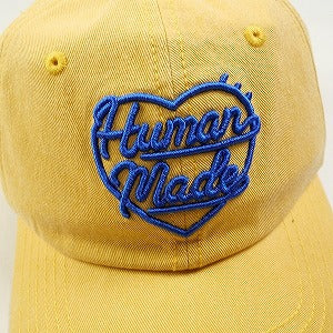 HUMAN MADE ヒューマンメイド 24SS 6 PANEL CAP #1 YELLOW HM27GD011 ハートロゴキャップ 黄 Size 【フリー】 【新古品・未使用品】 20807798