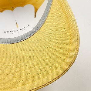 HUMAN MADE ヒューマンメイド 24SS 6 PANEL CAP #1 YELLOW HM27GD011 ハートロゴキャップ 黄 Size 【フリー】 【新古品・未使用品】 20807798