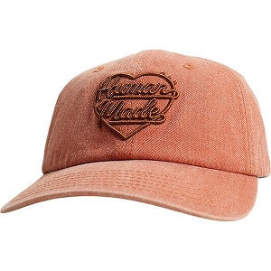 HUMAN MADE ヒューマンメイド 24AW 6PANEL TWILL CAP #1 ORANGE HM28GD027 ハートロゴキャップ オレンジ Size 【フリー】 【新古品・未使用品】 20807799