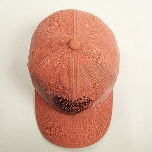 HUMAN MADE ヒューマンメイド 24AW 6PANEL TWILL CAP #1 ORANGE HM28GD027 ハートロゴキャップ オレンジ Size 【フリー】 【新古品・未使用品】 20807799