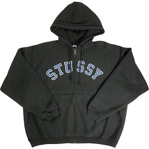 STUSSY ステューシー 24AW FADED GRAPHIC ZIP HOODIE ジップパーカー 黒 Size 【M】 【新古品・未使用品】 20807842