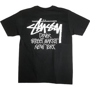 STUSSY ステューシー ×DOVER STREET MARKET 23AW STOCK DSM NEW YORK BLACK TEE Tシャツ 黒 Size 【M】 【新古品・未使用品】 20807843