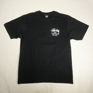 STUSSY ステューシー ×DOVER STREET MARKET 23AW STOCK DSM NEW YORK BLACK TEE Tシャツ 黒 Size 【M】 【新古品・未使用品】 20807843