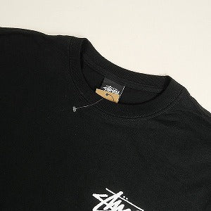 STUSSY ステューシー ×DOVER STREET MARKET 23AW STOCK DSM NEW YORK BLACK TEE Tシャツ 黒 Size 【M】 【新古品・未使用品】 20807843