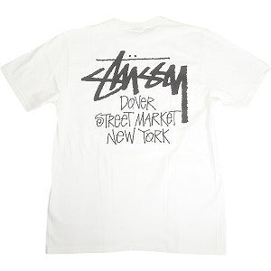 STUSSY ステューシー ×DOVER STREET MARKET 23AW STOCK DSM NEW YORK WHITE TEE Tシャツ 白 Size 【M】 【新古品・未使用品】 20807845