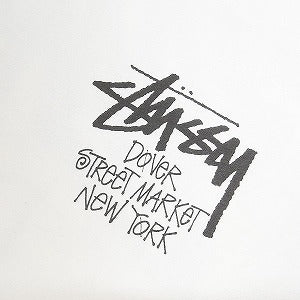 STUSSY ステューシー ×DOVER STREET MARKET 23AW STOCK DSM NEW YORK WHITE TEE Tシャツ 白 Size 【M】 【新古品・未使用品】 20807845