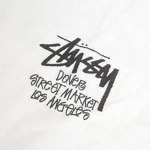 STUSSY ステューシー ×DOVER STREET MARKET 23AW STOCK DSM LOS ANGELES WHITE TEE Tシャツ 白 Size 【L】 【新古品・未使用品】 20807847