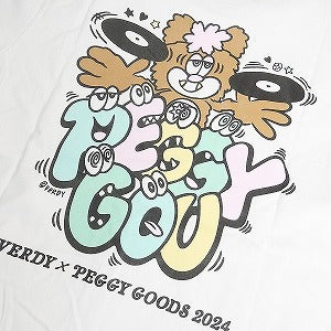 VERDY ヴェルディ ×PEGGY GOODS T-Shirt Tシャツ 白 Size 【L】 【新古品・未使用品】 20807855