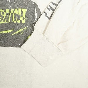 SAINT MICHAEL セント マイケル 24AW LS TEE/LOVE UR SAINT / WHITE ロンT 白 Size 【XL】 【新古品・未使用品】 20807865