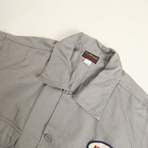 At Last ＆ Co アットラスト/BUTCHER PRODUCTS ブッチャープロダクツ AT LAST WORK SHIRT S-S 半袖シャツ 灰 Size 【15】 【中古品-良い】 20807876